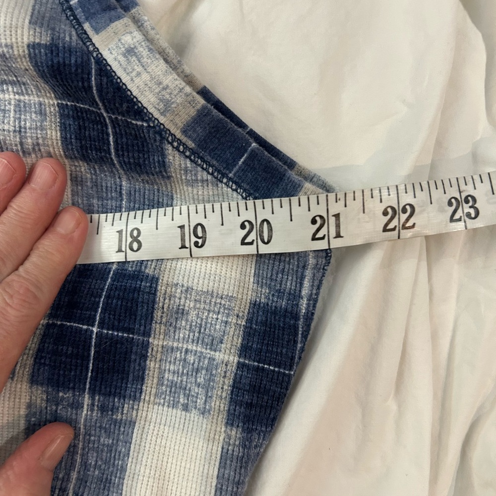 POLO Ralph Lauren Buffalo Plaid Cotton Henley‎ Dress L - Picture 11 of 13
